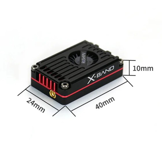Original RUSHFPV XBAND 4.9G 2.5W 8CH VTX for RC Racing Drone 4.9Ghz Built-In Cooling Fan Camera